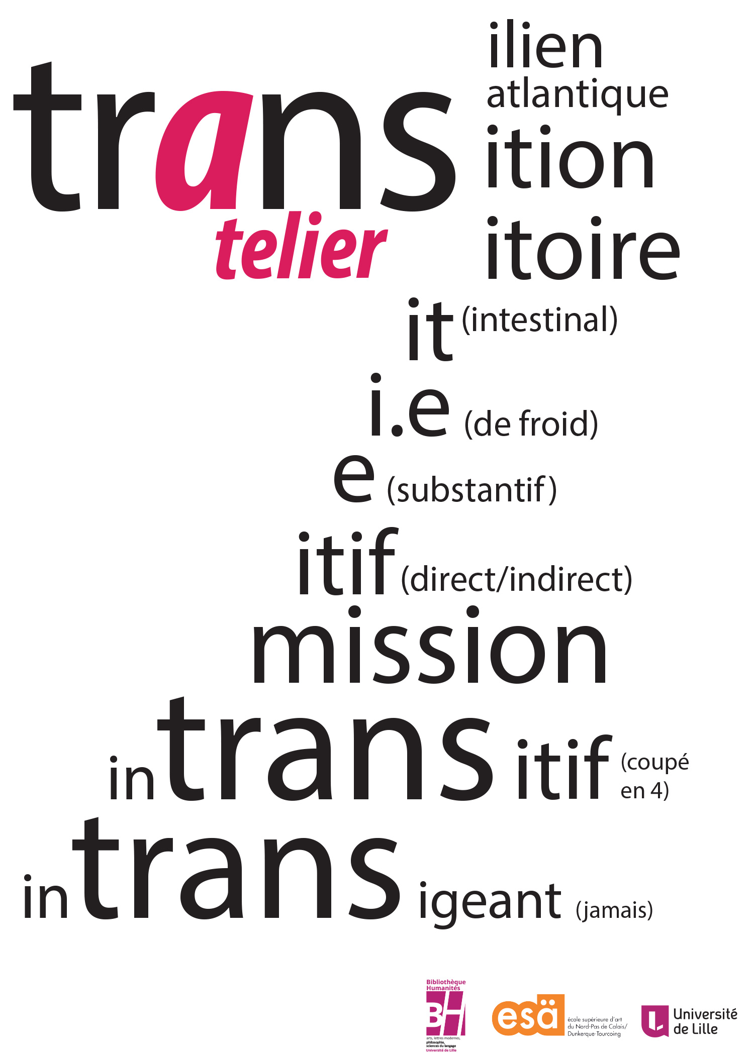 TRANSition et alii... - Atelier d'écriture 2020-2021