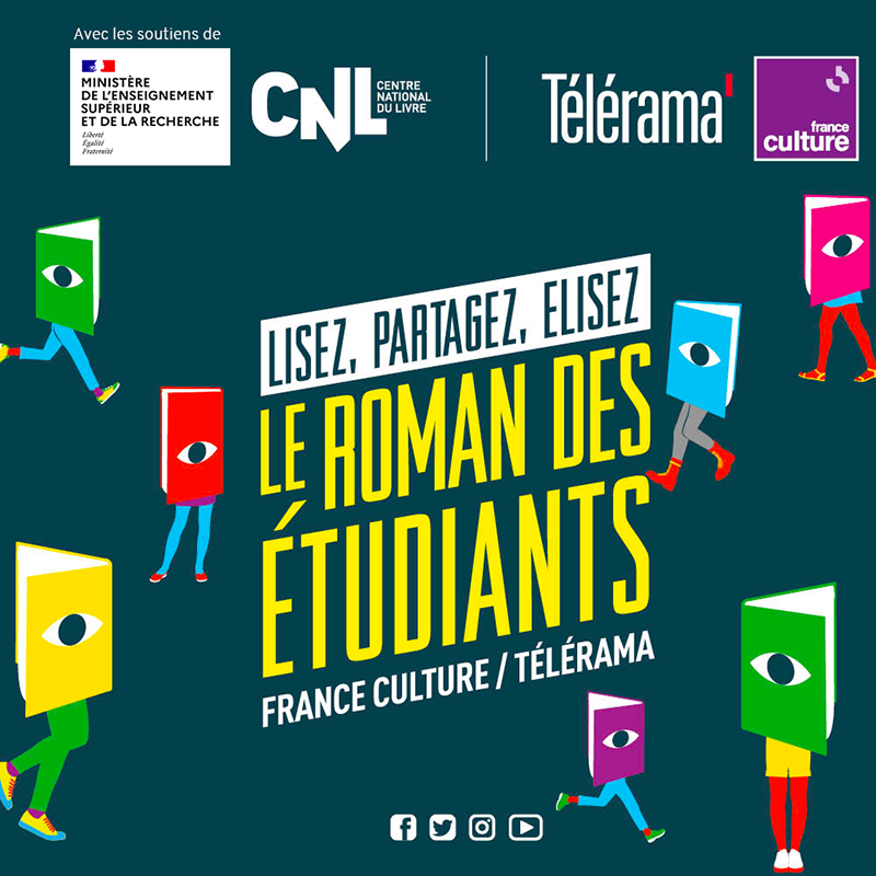 10ème édition du Prix du Roman des étudiants France Culture - Télérama ! 