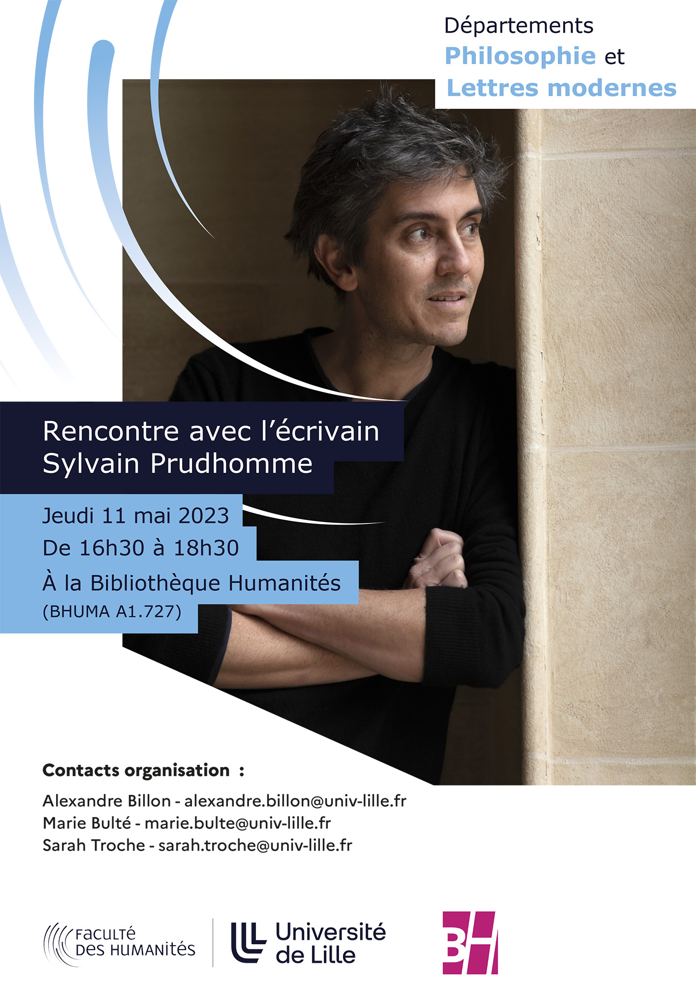 Rencontre avec Sylvain Prudhomme