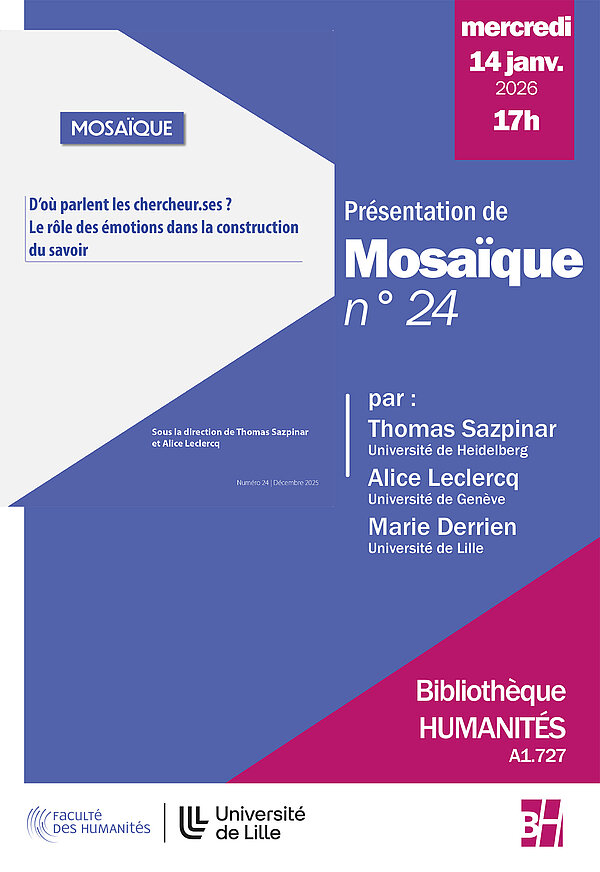 Présentation de la revue Mosaïque, n°24