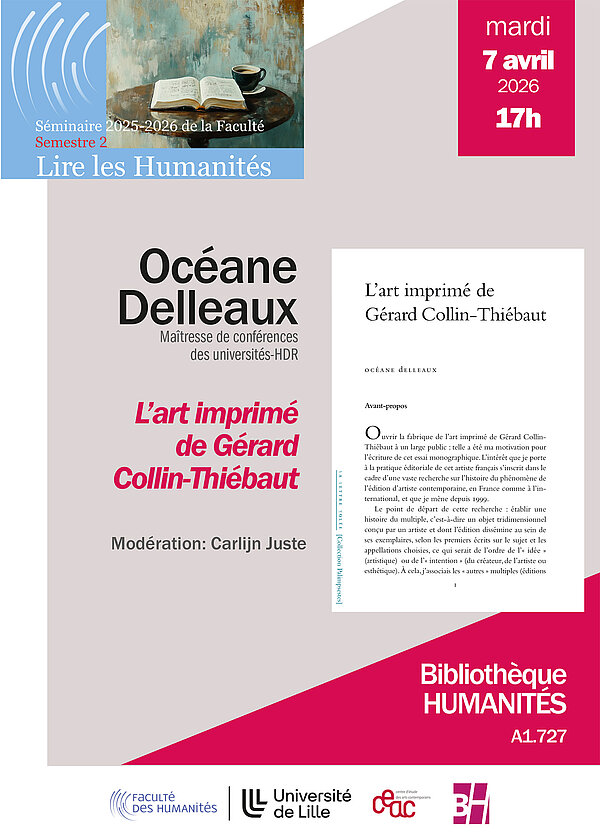 Océane Delleaux : L'Art imprimé de Gérard Collin-Thiébaut 