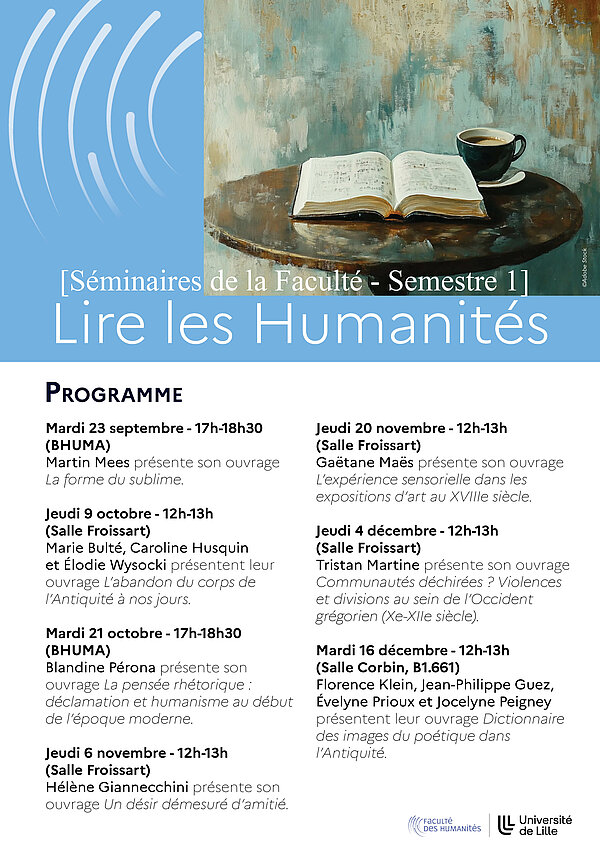 Lire les Humanités 2025-2026 S1