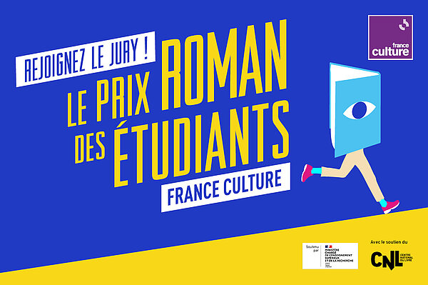 Rejoignez le jury du prix du roman des étudiants France Culture