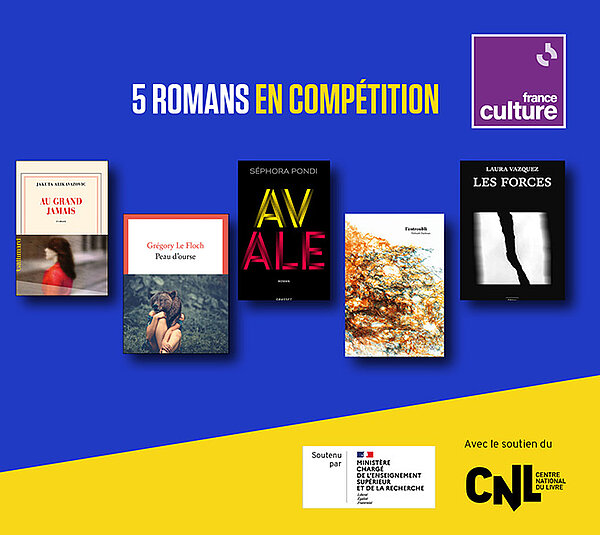 Les 5 romans en lice