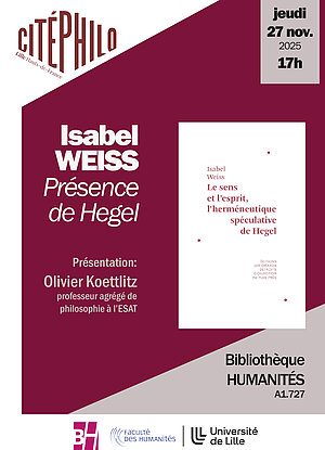 Isabel Natacha Weiss, Citéphilo à la BHUMA